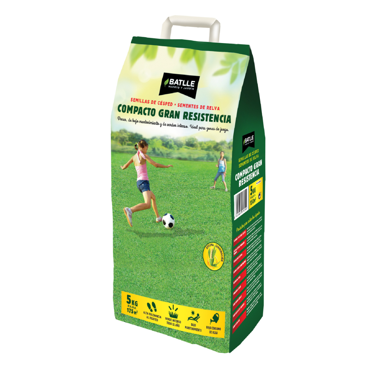 Graines de gazon compact très résistantes, Batlle, 1 kg