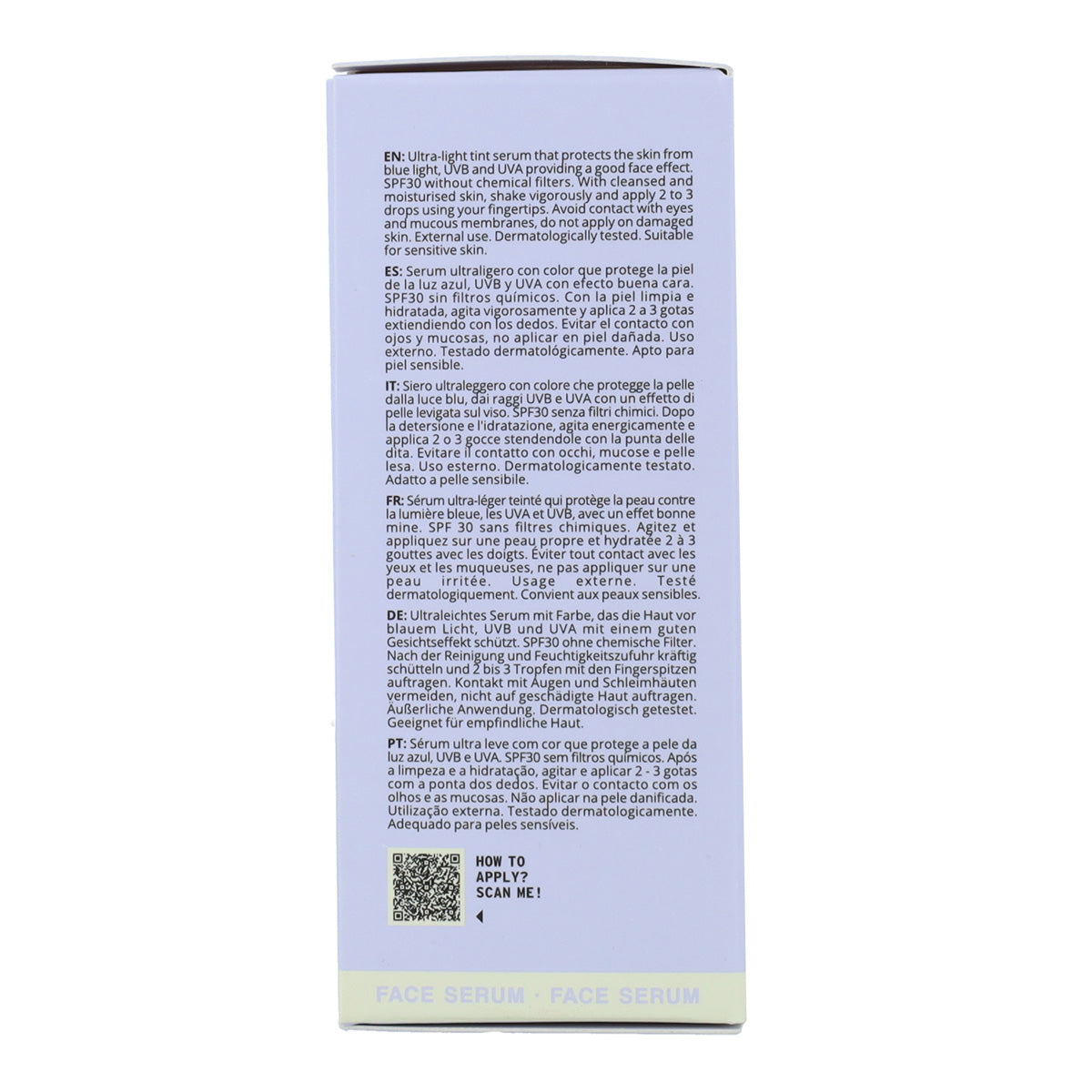 Siero con colore Shield 360º Skin tonalità media Freshly 30 ml