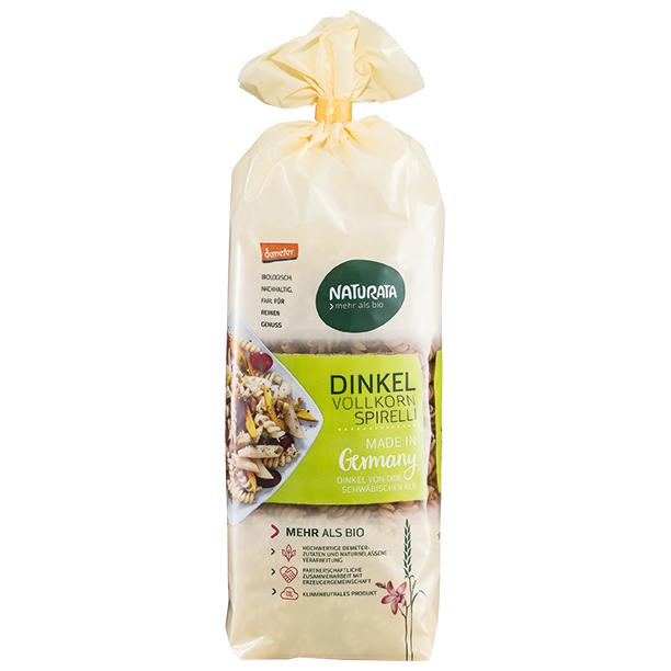 Spirali integrali di farro Demeter Naturata 500 g