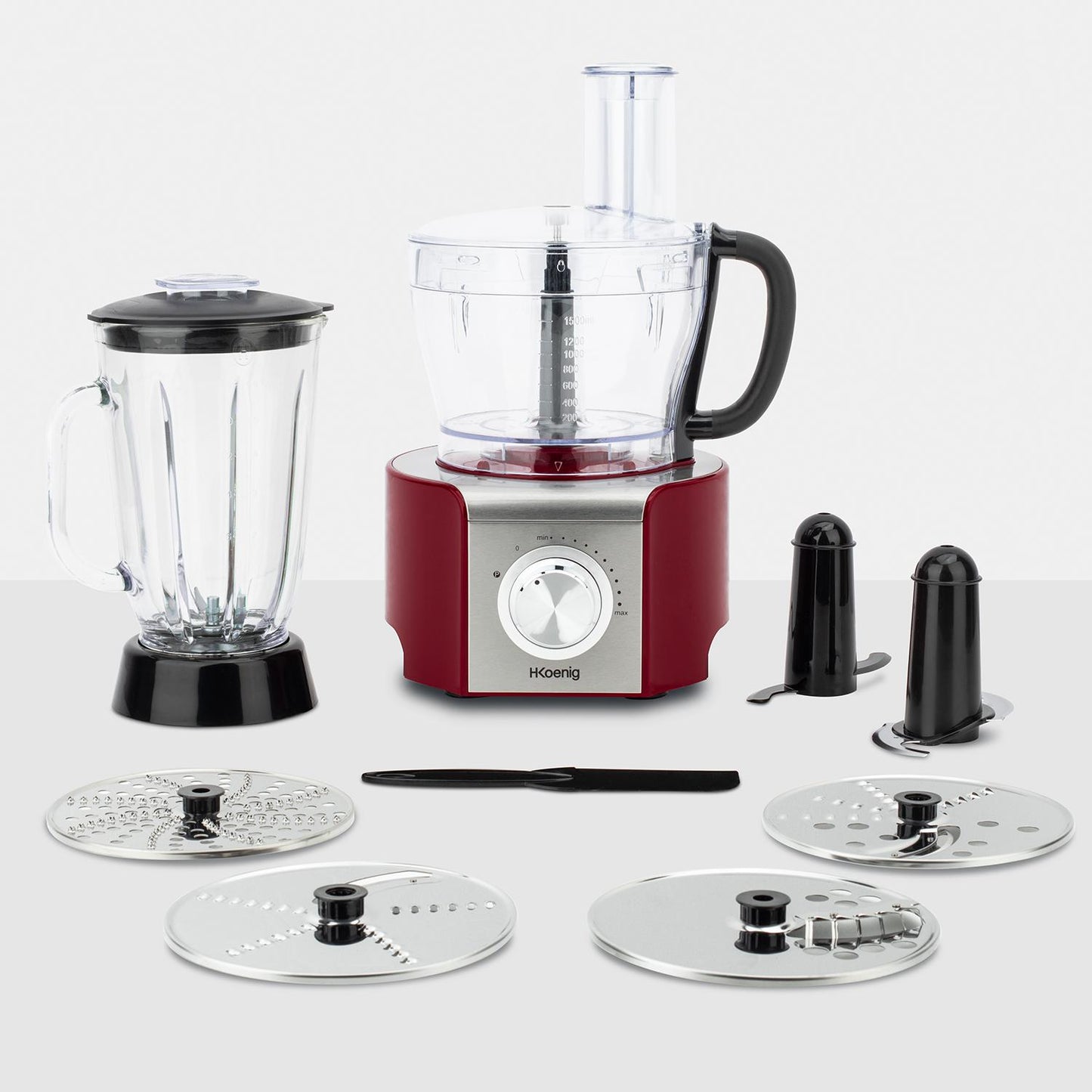 Robot ménager MX18 Rouge HKoenig (Reconditionné)