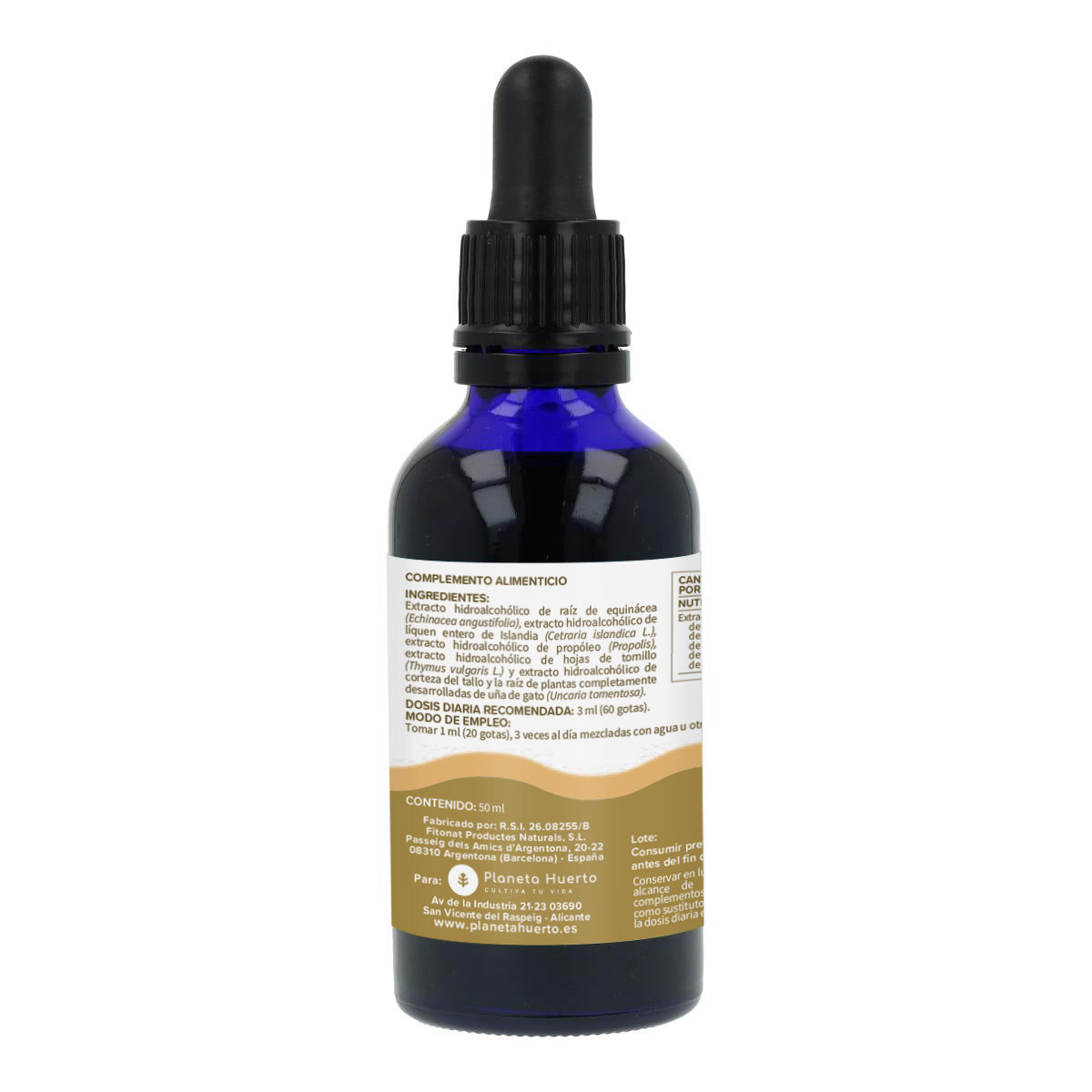 Inmunodefen propolis + échinacée Planeta Huerto 50 ml