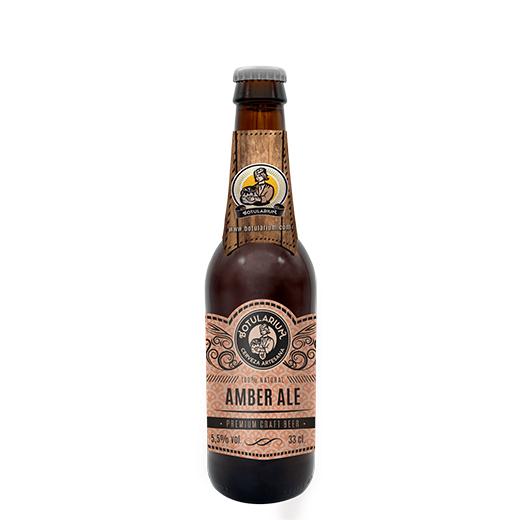 Bière artisanale ambrée Botularium Ale 330 ml