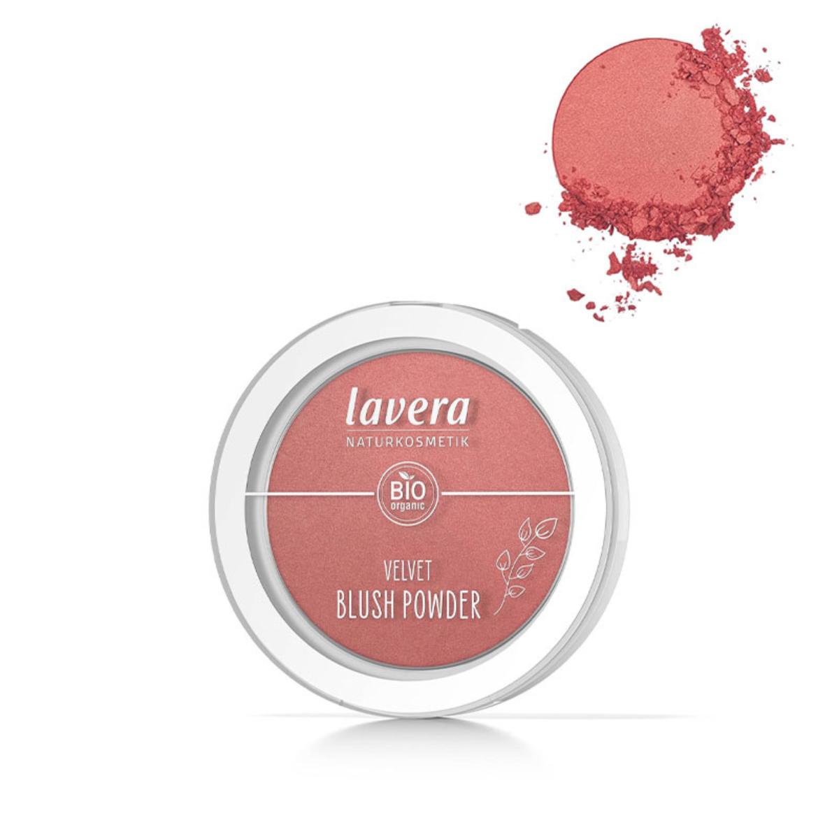 Fard à joues en poudre velours - 02 Pink orchid, Lavera 5 g