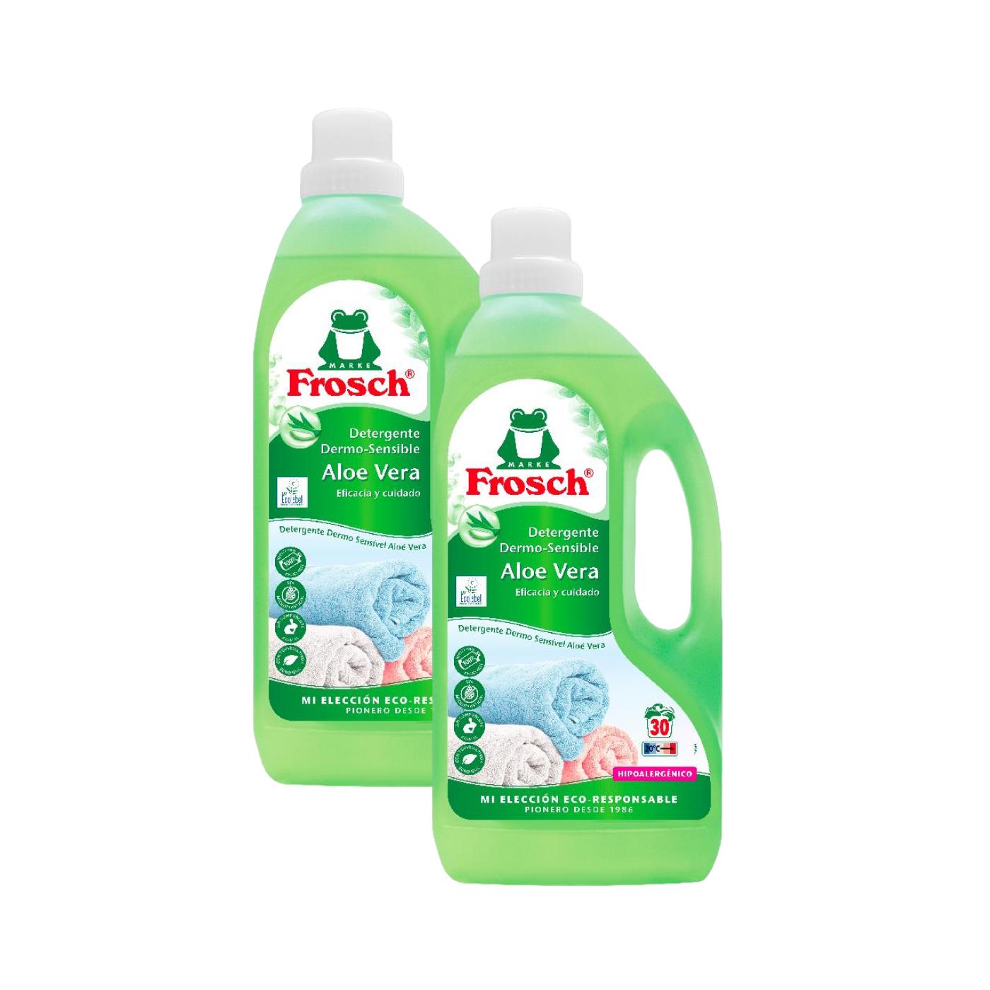 Zestaw 2x płyn do mycia naczyń z aloesem Frosch 1500 ml