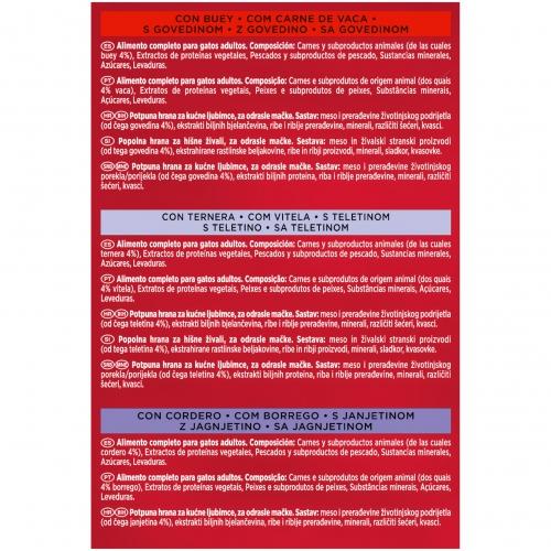 GOURMET Mon Petit köttmultipack 6 x 50 g