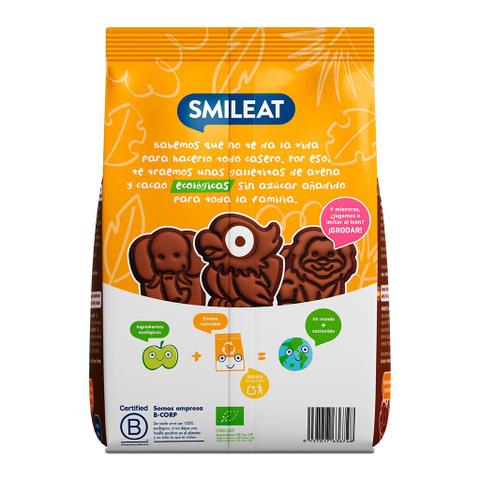 3er-Pack Dinkel-, Hafer- und Kakaokekse ECO 220 g Smileat