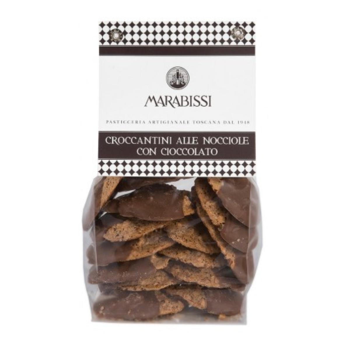 Biscuits croustillants Marabissi aux noisettes et au chocolat au lait 200 g