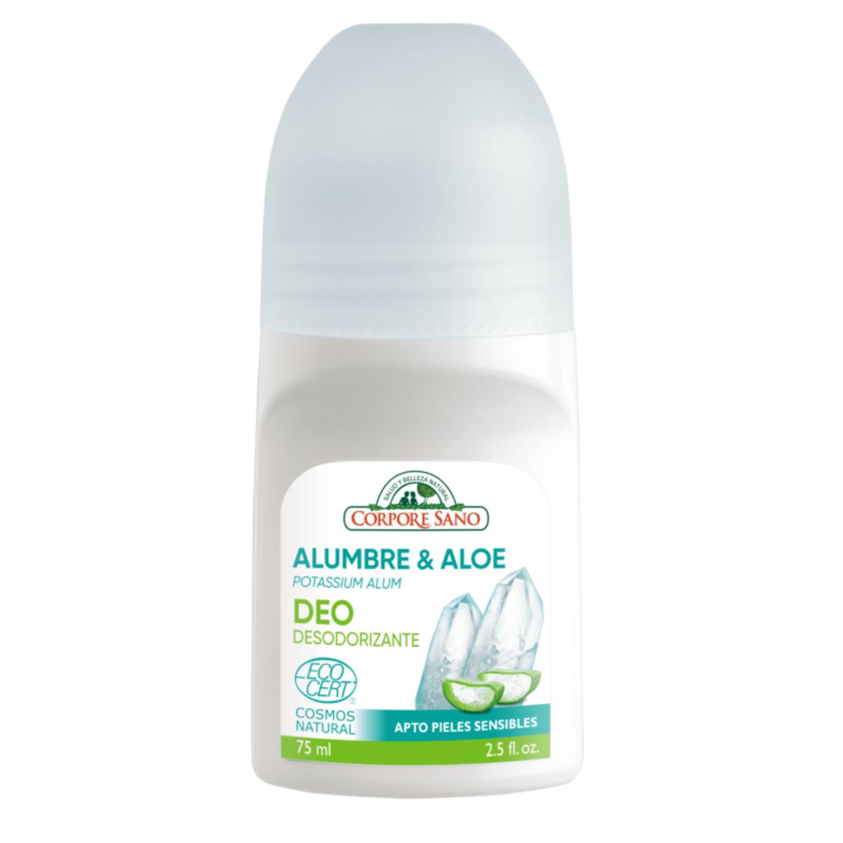 Deodorant met aluin Cosmos 75 ml