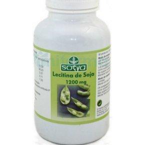 Lecitina di soia 1200 g Sotya, 200 capsule