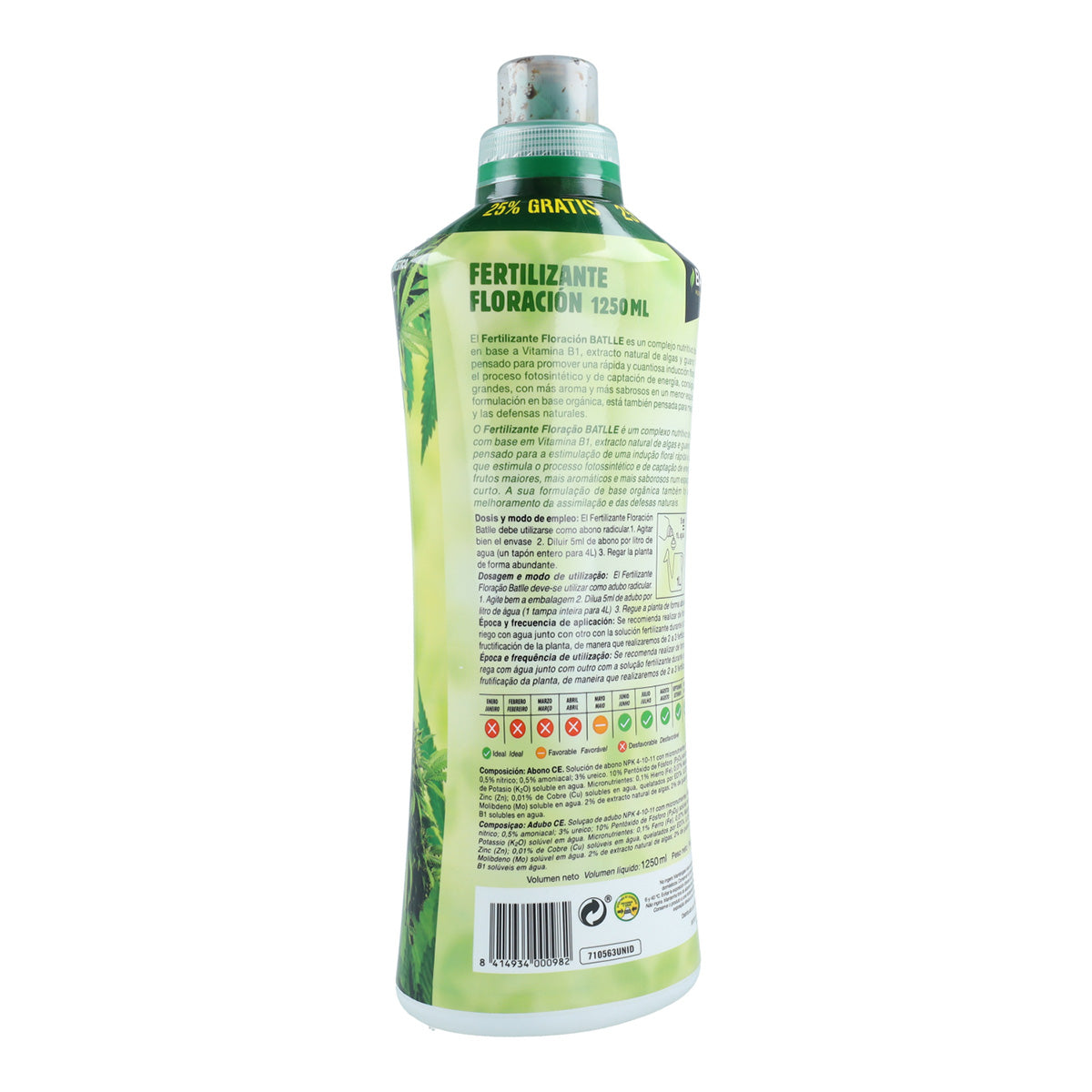 Flüssigdünger Ecoyerba Floración Batlle 1250 ml