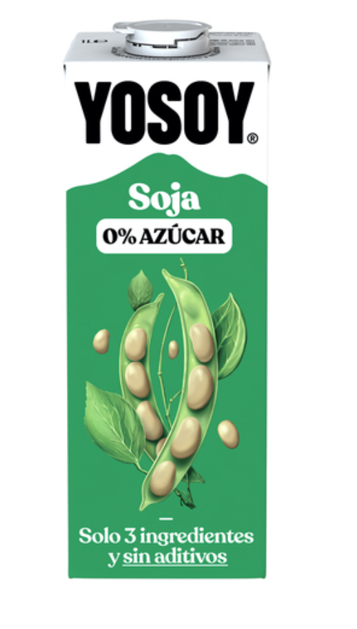 Zuckerfreies Sojagetränk YOSOY 1 l