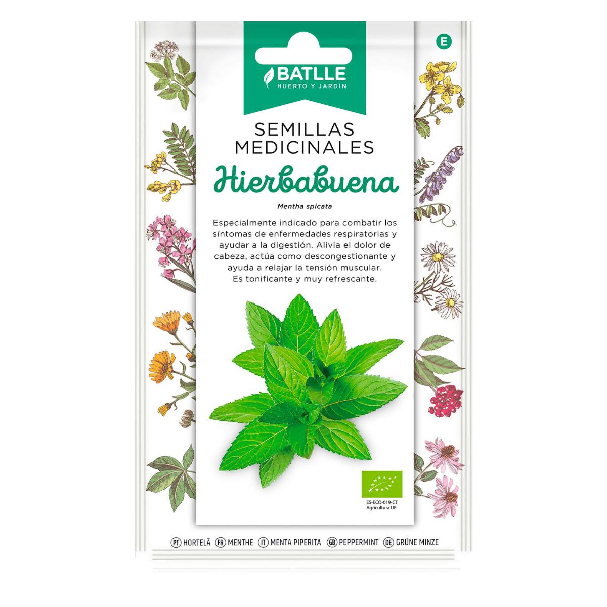 Batlle organic peppermint seeds