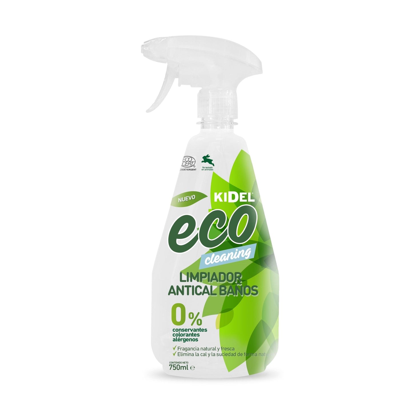 Kidel Mimidu ECO Spray nettoyant anticalcaire pour salle de bain 750 ml