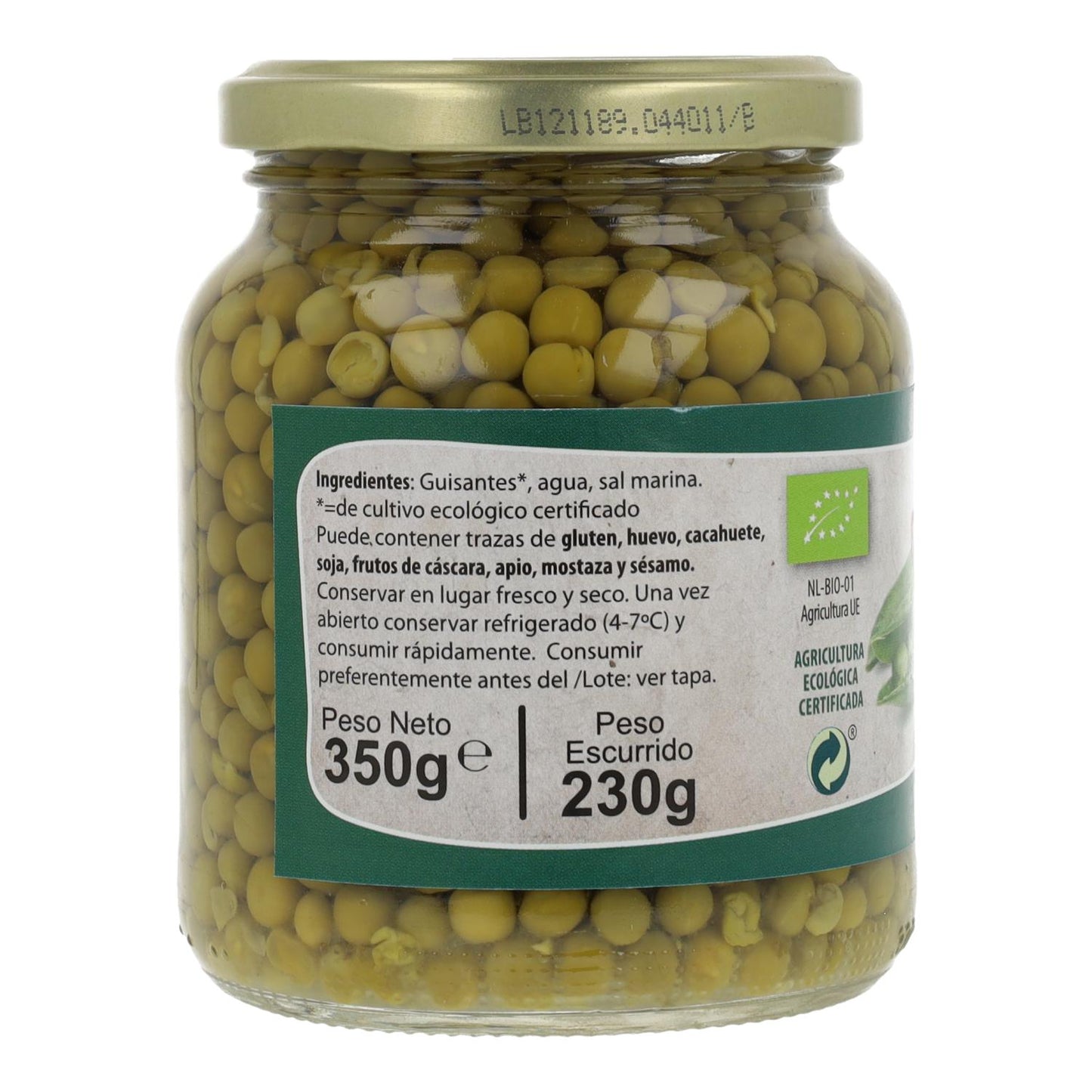 Pois ECO, 350 g. Natursoy