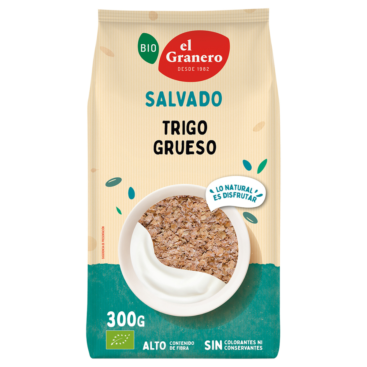 Crusca di frumento integrale Bio El Granero 300 grammi