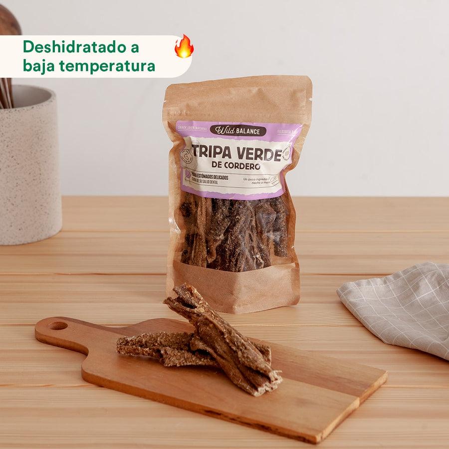 Snack naturel tripes d'agneau vertes Wild Balance 100 g