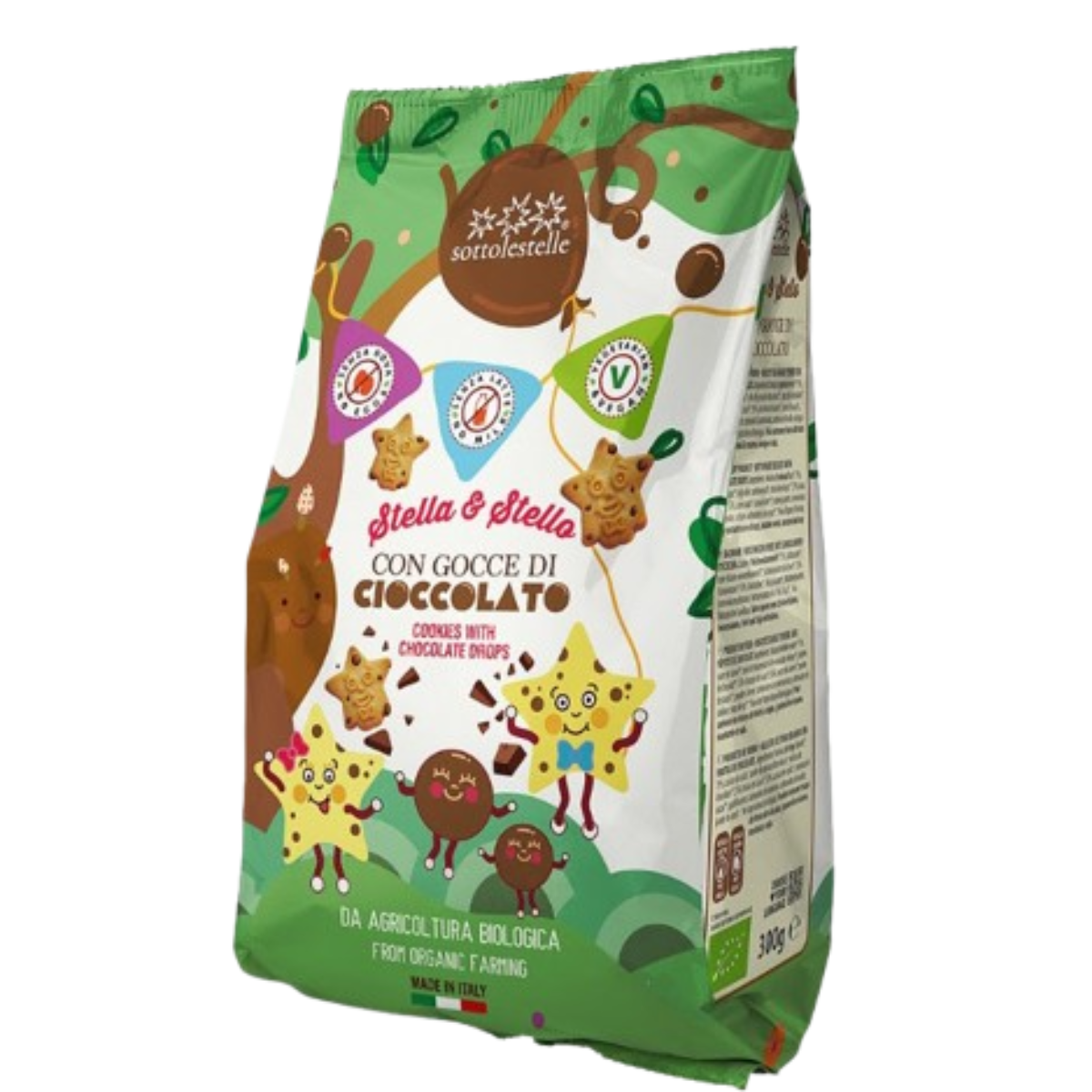 Stella&Stello-koekjes met chocoladestukjes 300 g