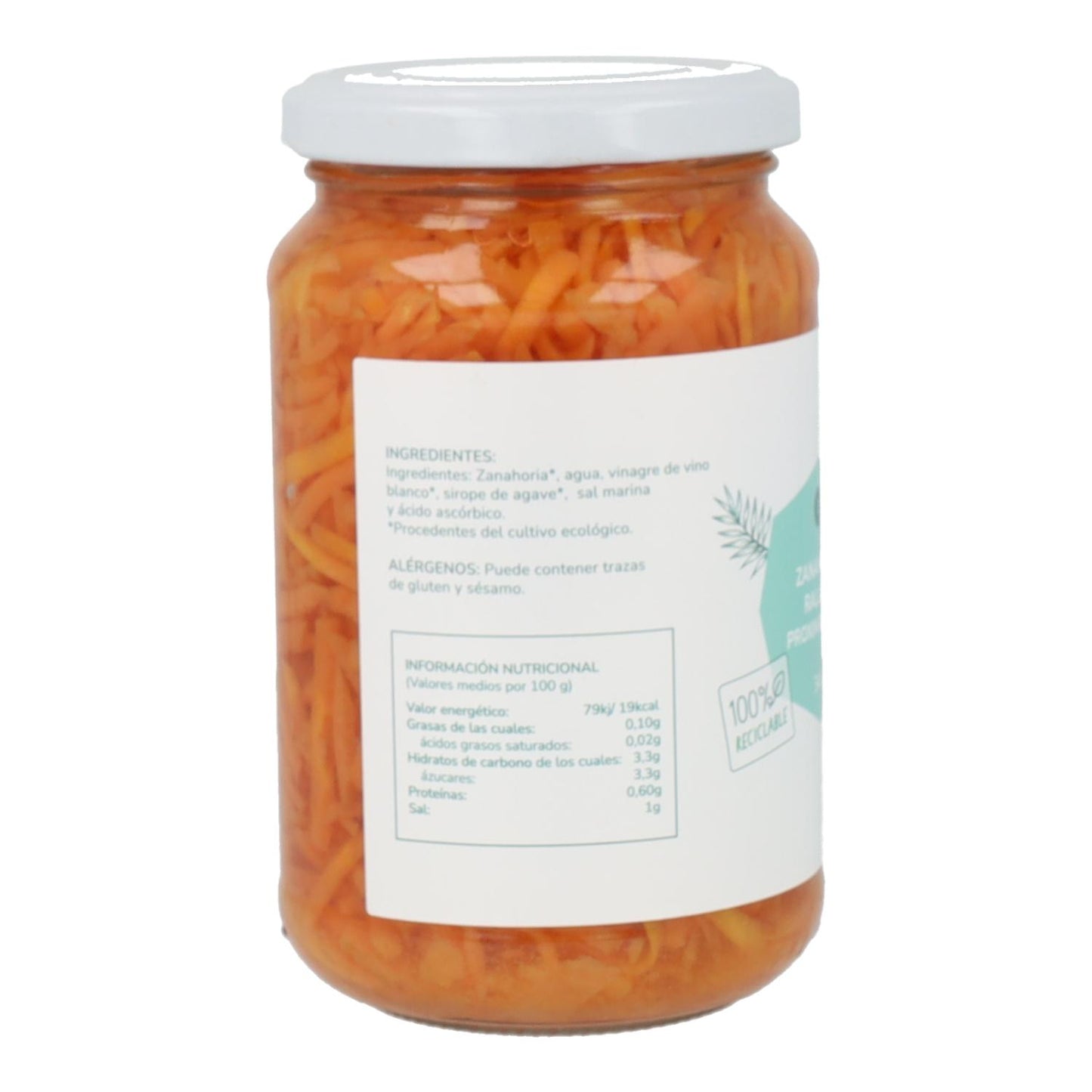 Carotte râpée Eco Planeta Huerto 345 g