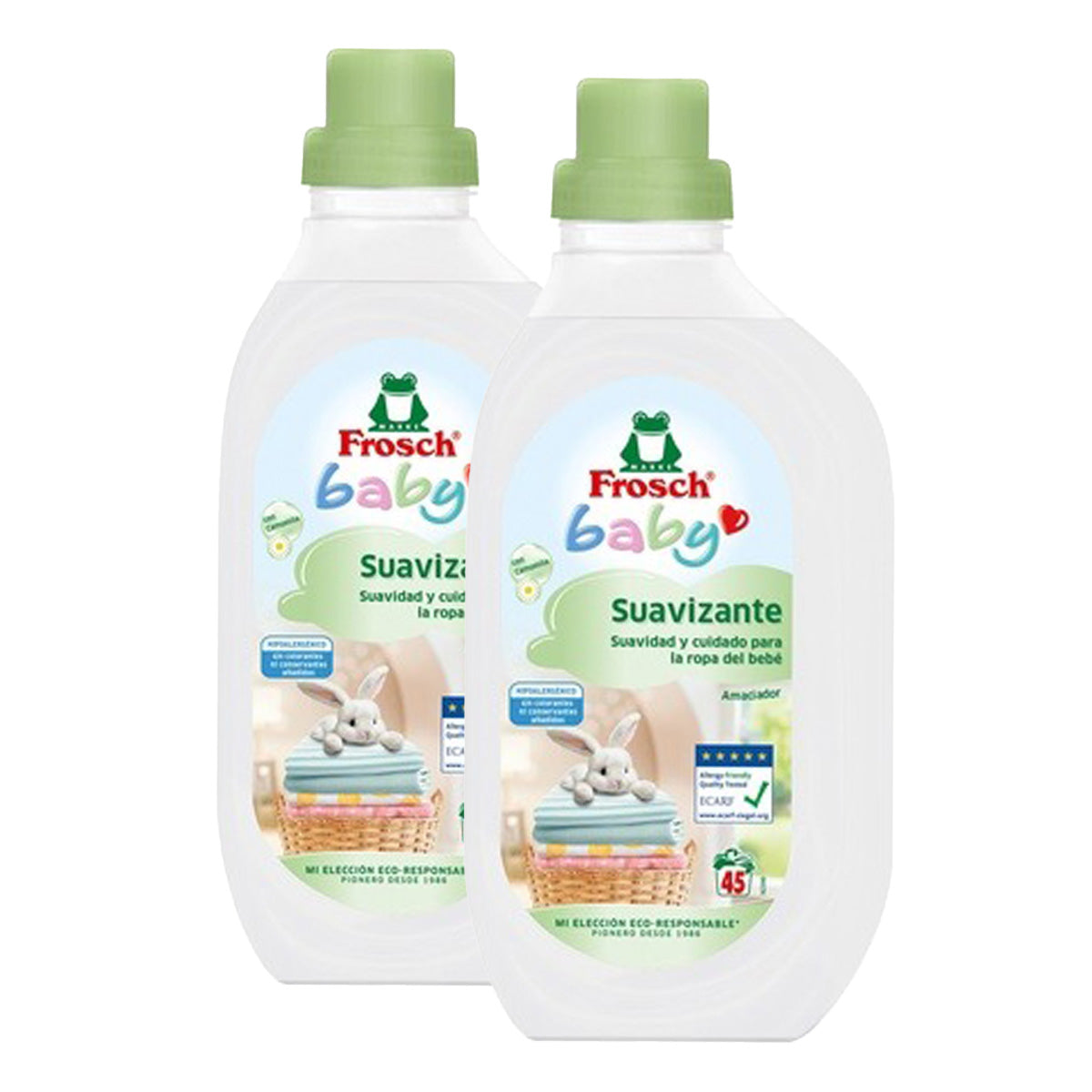 2er-Pack Frosch Baby-Weichspüler 900 ml