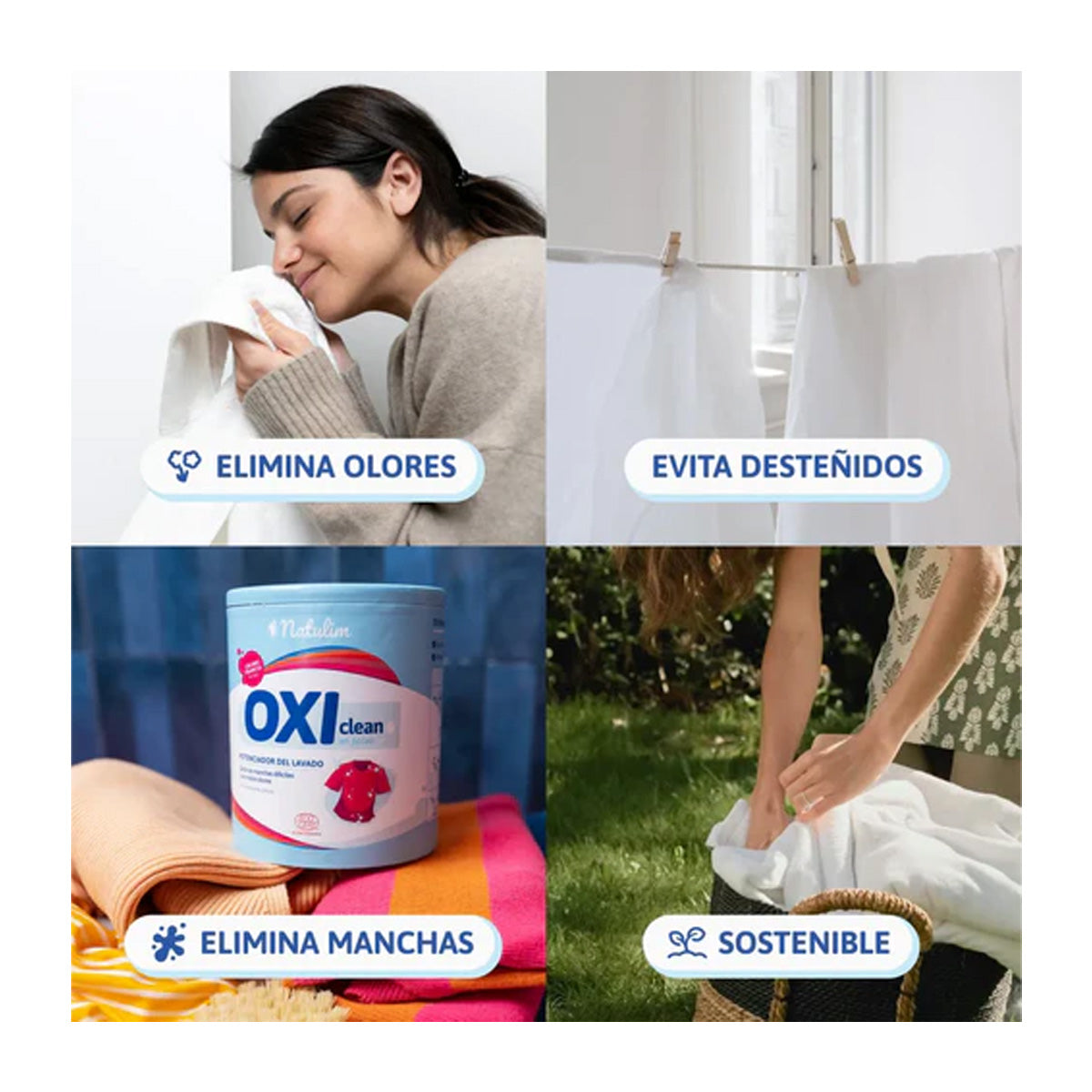 Lessive Oxi Clean Natulim 500 g