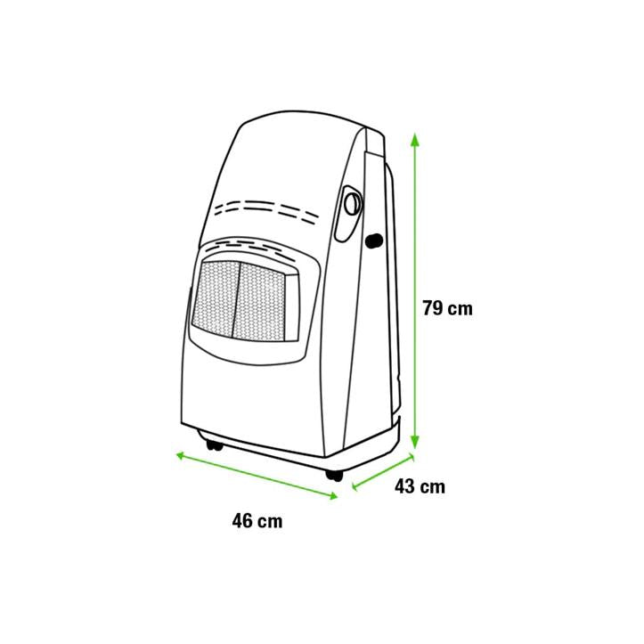 DeLonghi Gasherd mit blauer Flamme und Thermostat – VBF2 4,2 kW 13 (generalüberholt)