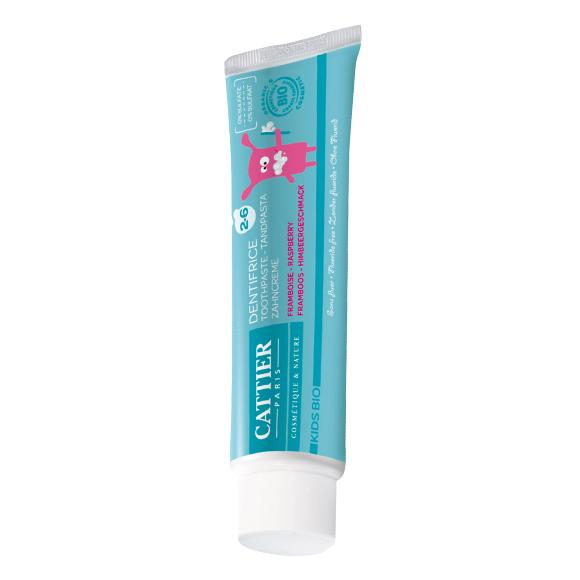 Dentifrice pour enfants de 2 à 6 ans Cattier, 50 ml.