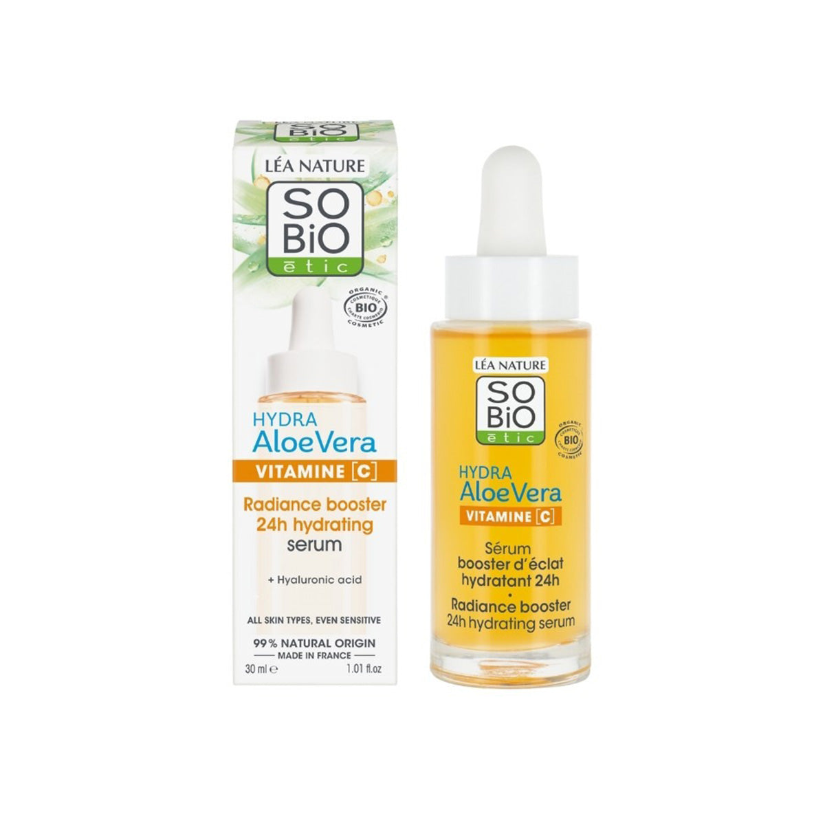 Sobio Hydraterend Serum voor een Stralende Gezichtshuid 30 ml