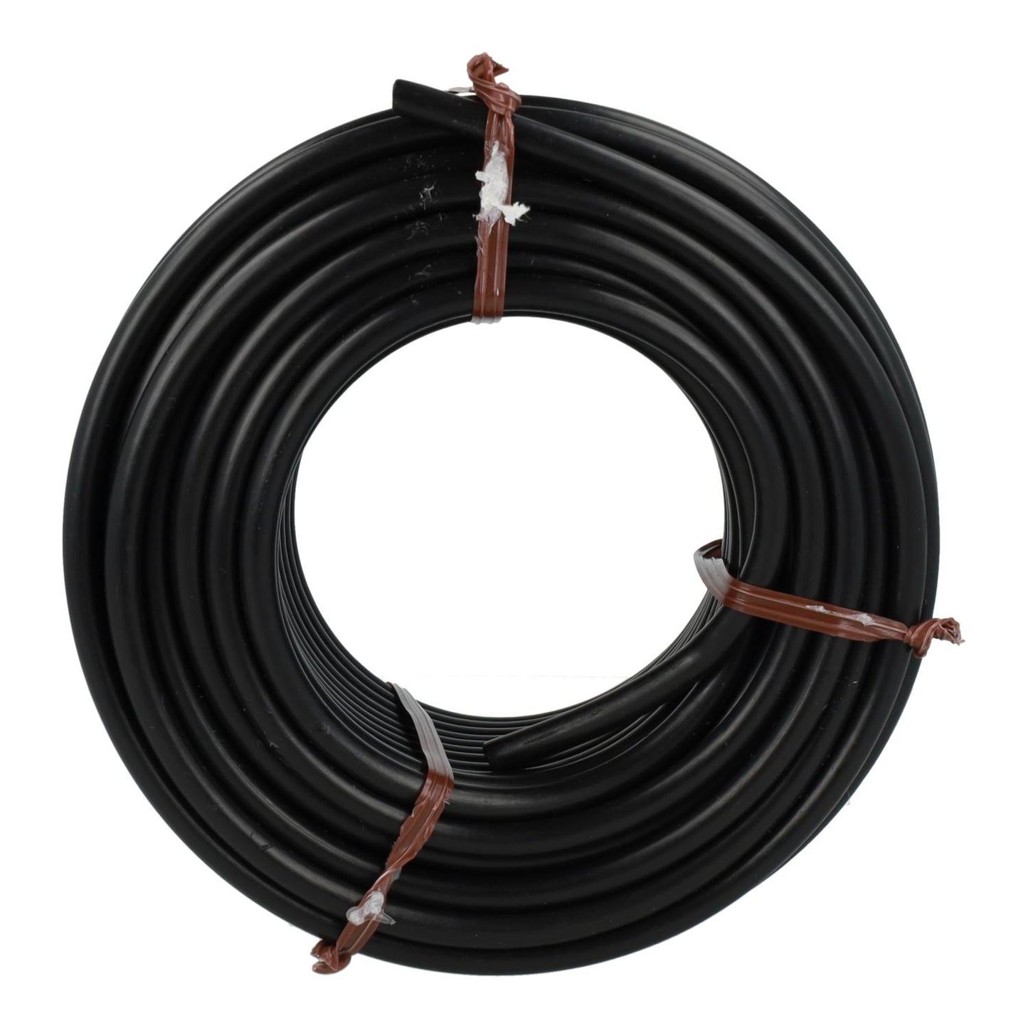Svarta mikroslangar Ø 4 mm Planeta Huerto 25 m