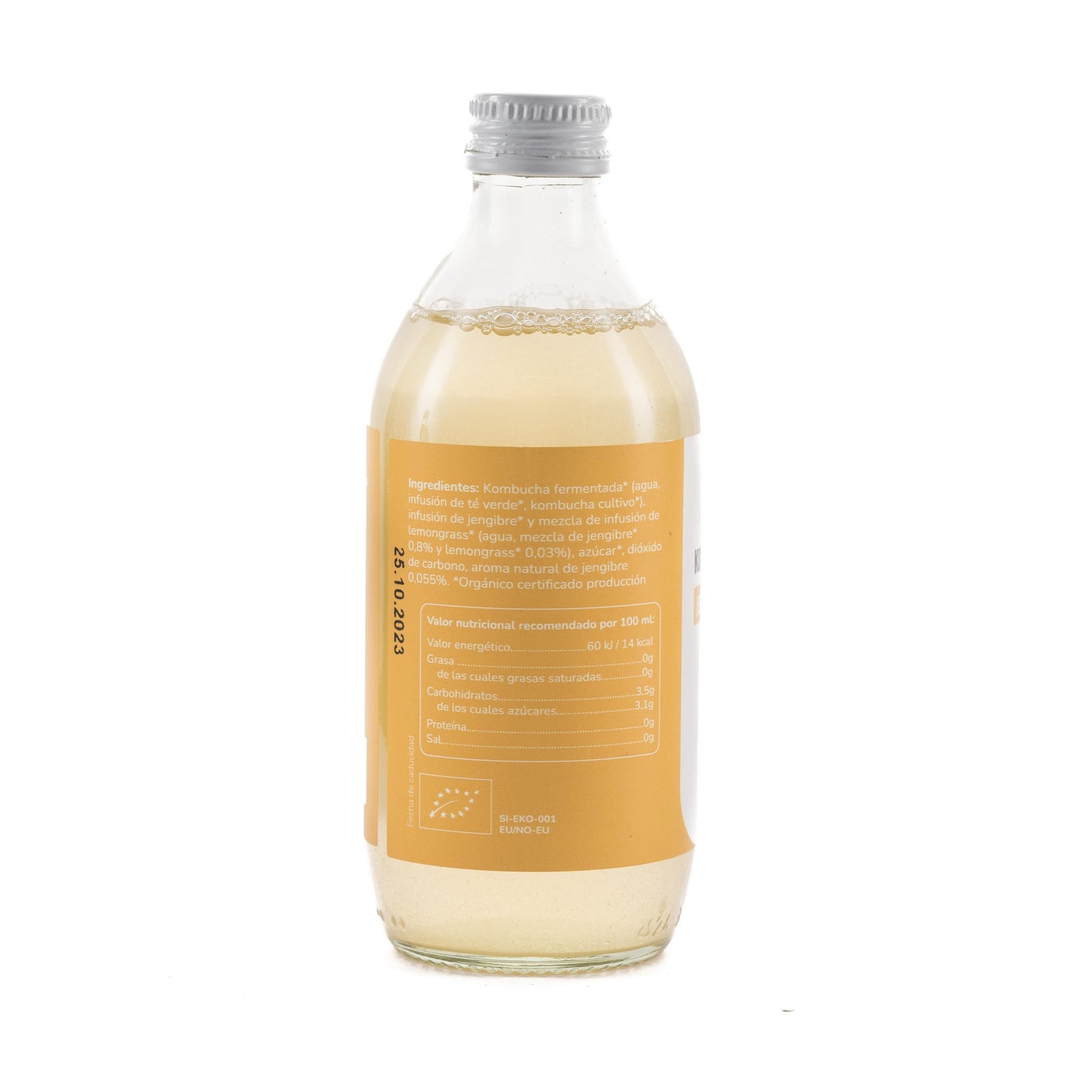 Kombucha ECO Imbir i trawa cytrynowa Planeta Huerto 330 ml