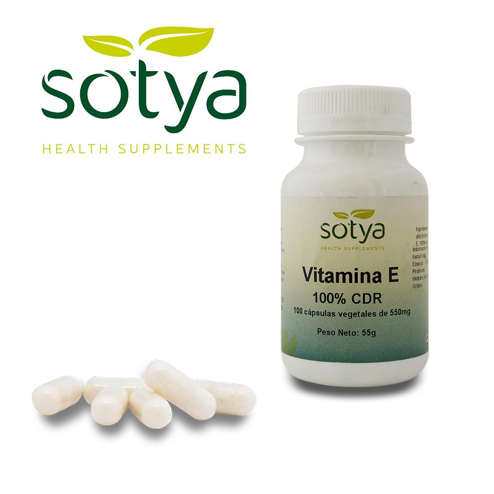 Vitamine E 100 % Cdr Sotya 100 gélules