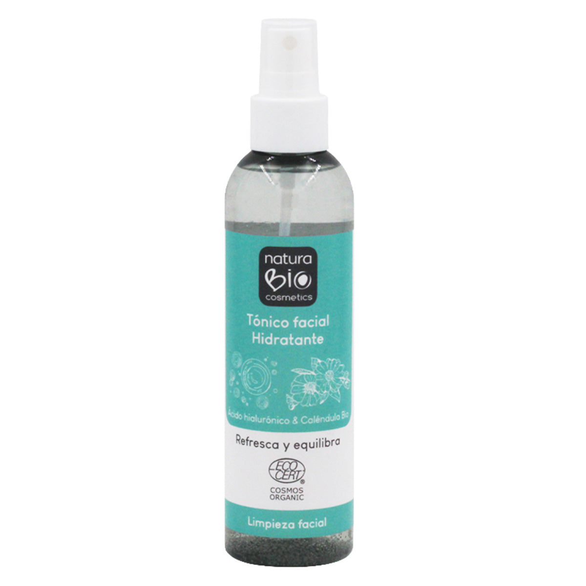 Feuchtigkeitsspendendes Gesichtswasser Calendula & Kokos Bio Naturabio, NATURABIO, 200 ml