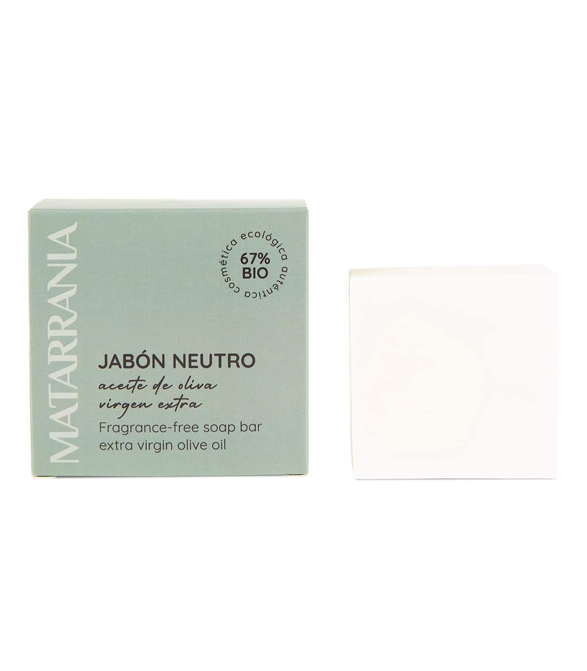 Neutrale biologische zeepmousse Matarrania 120 g