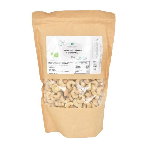 Anacardi tostati e salati ECO Planeta Huerto 1 kg