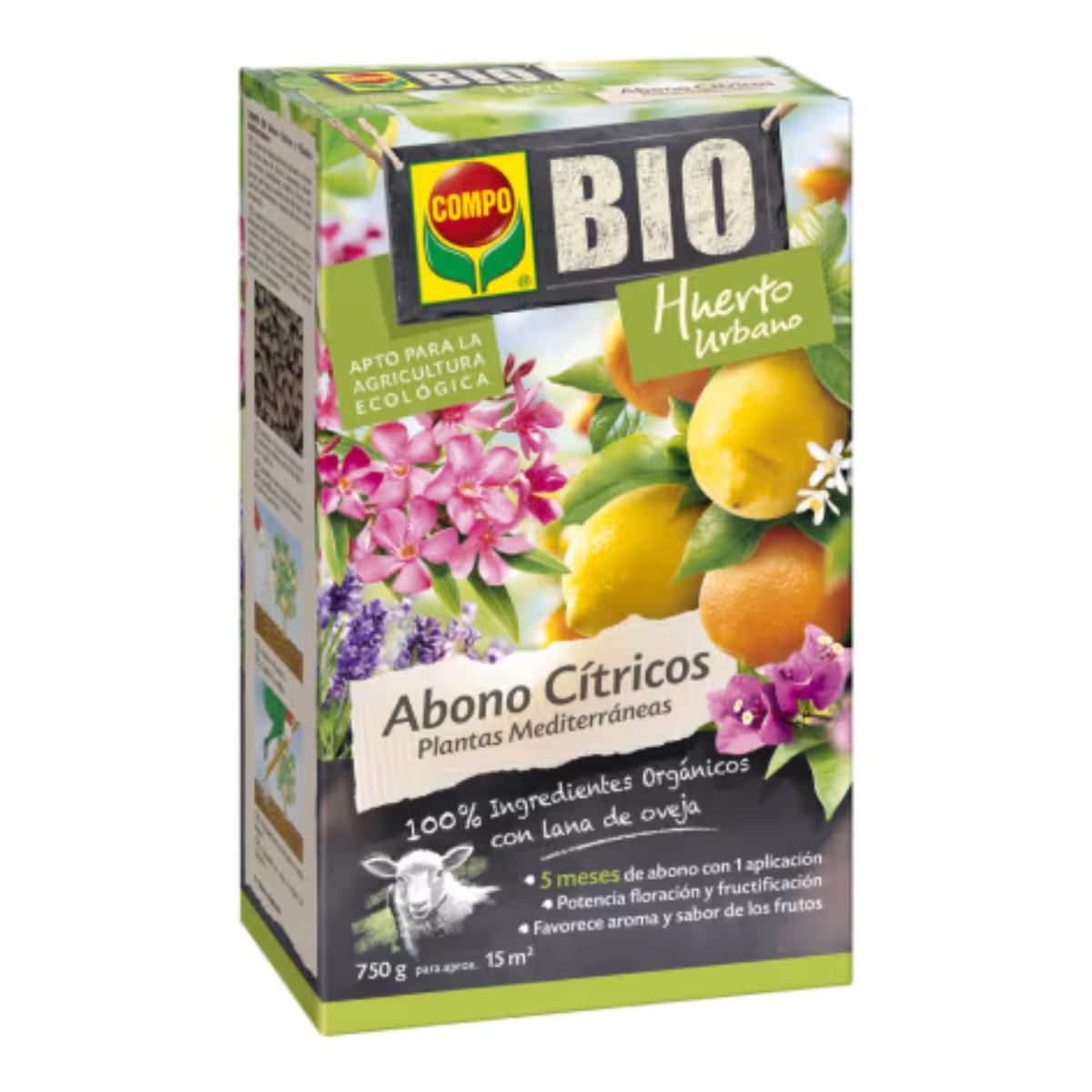 Compo Bio Meststof Citrusvruchten en mediterrane planten 750 g