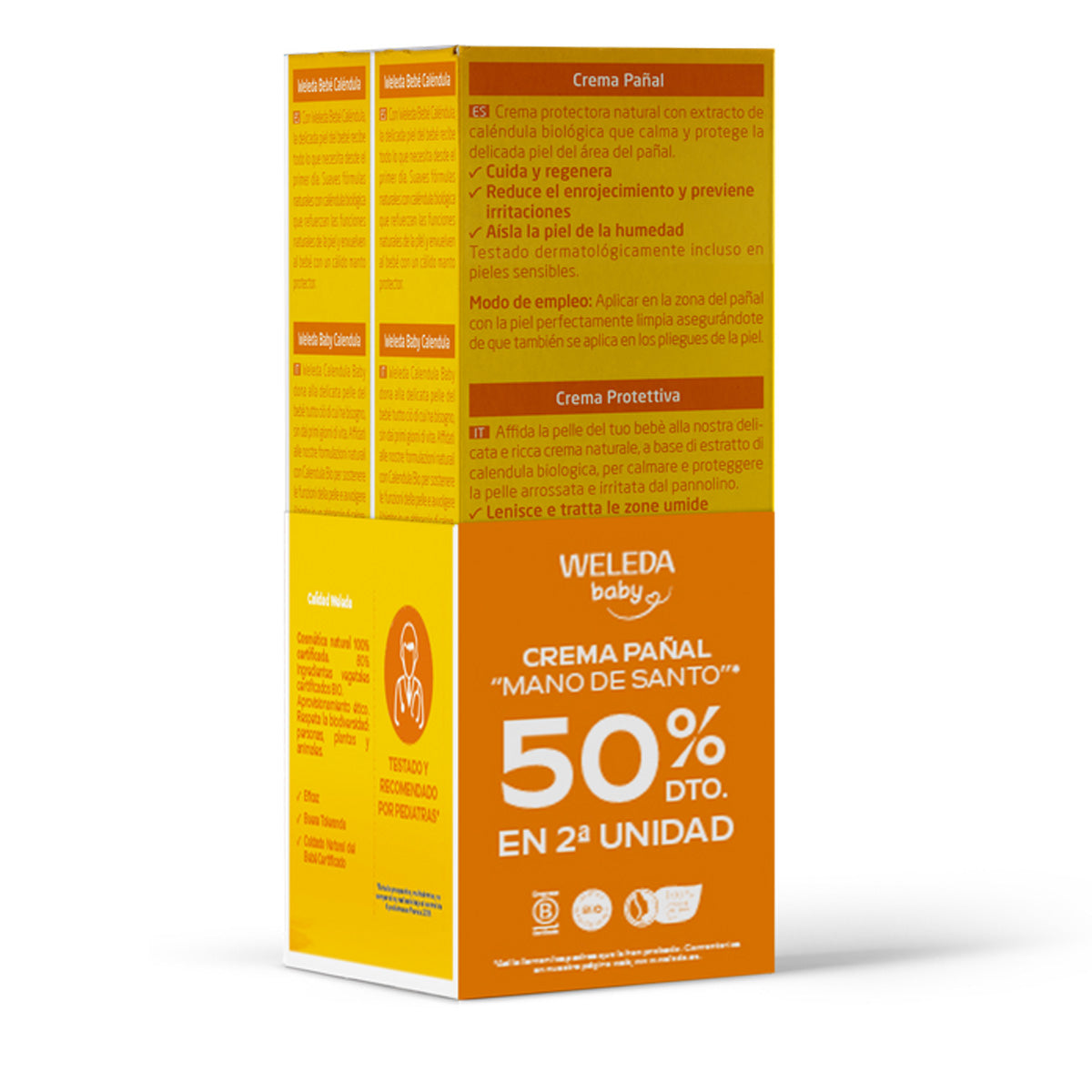Duplo 2 Stück Weleda Windelcreme 75 ml
