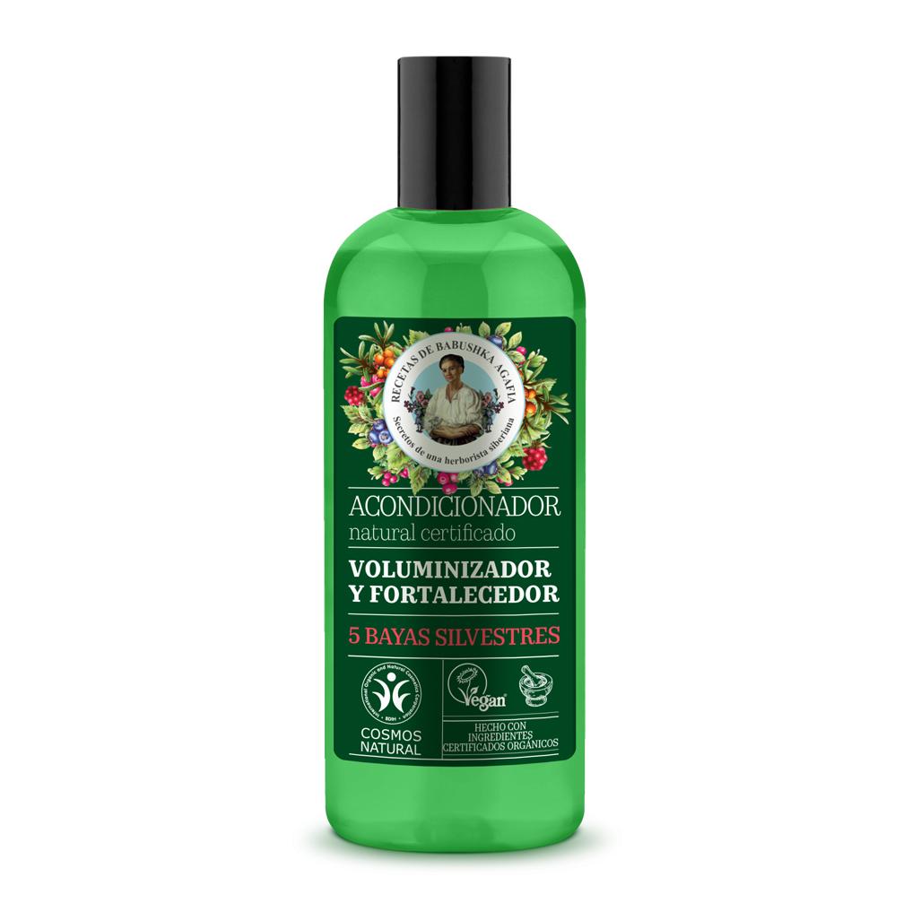 Zertifizierter natürlicher Haarconditioner für mehr Volumen und Kraft Agafia Natura Siberica 260 ml