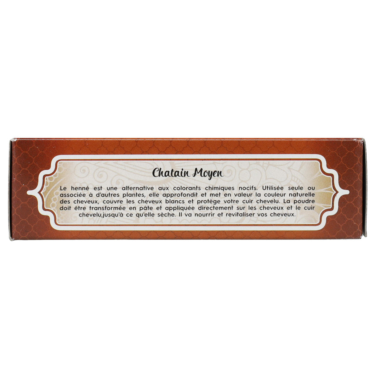 Henna-Haarfärbemittel Mittelbraun in Pulverform Radhe Shyam 100 g