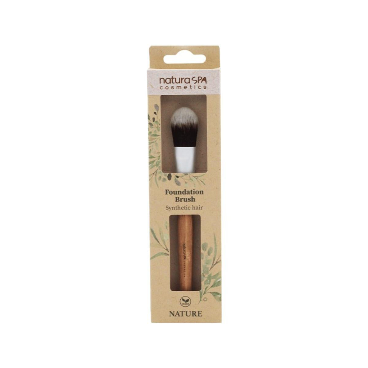 NaturaBIO Cosmetics Fluid Makeup Brush 16.5 cm