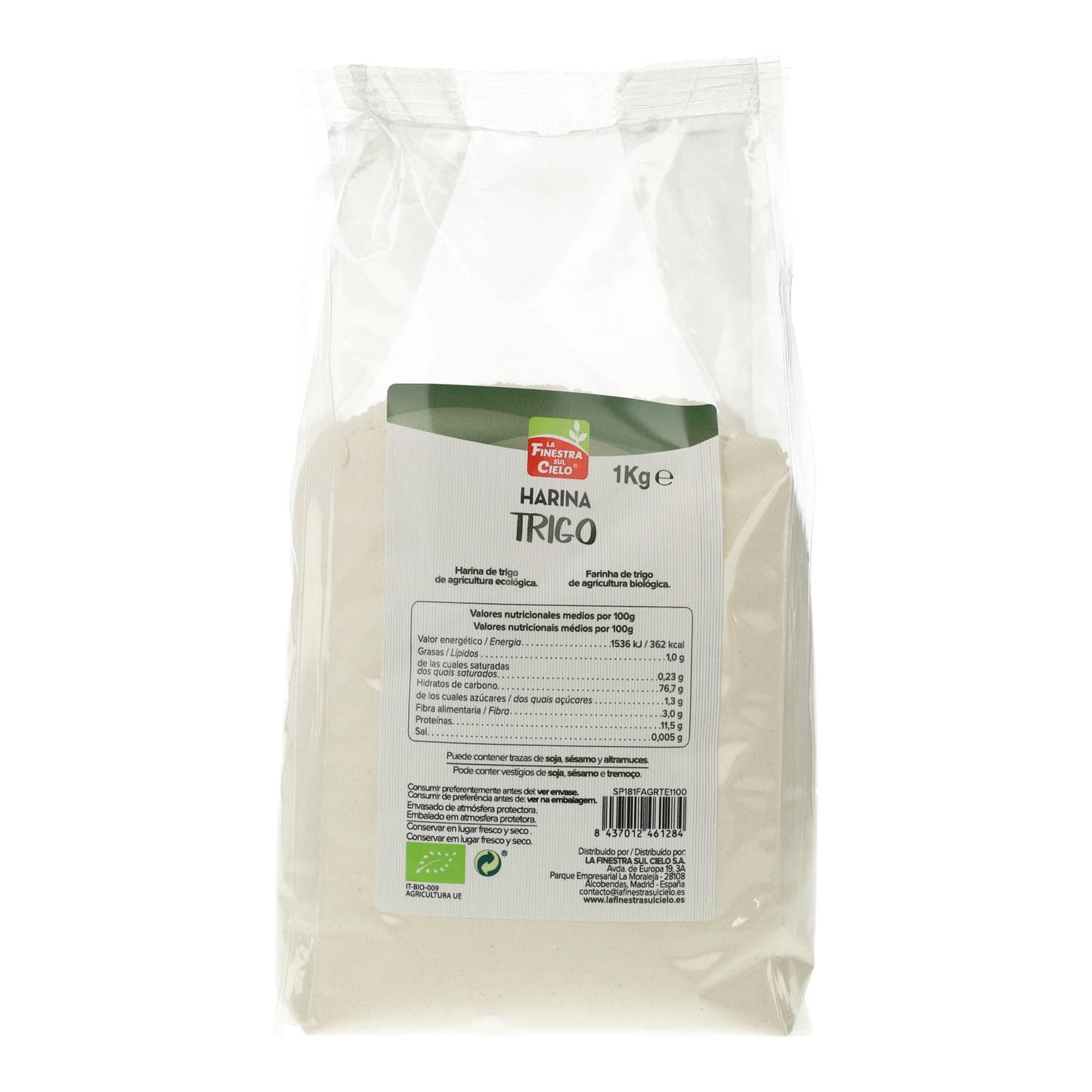 Weißes Weizenmehl La Finestra Sul Cielo 1 kg