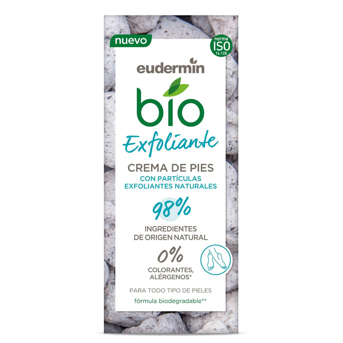 Crème exfoliante BIO pour les pieds Eudermin 75 ml