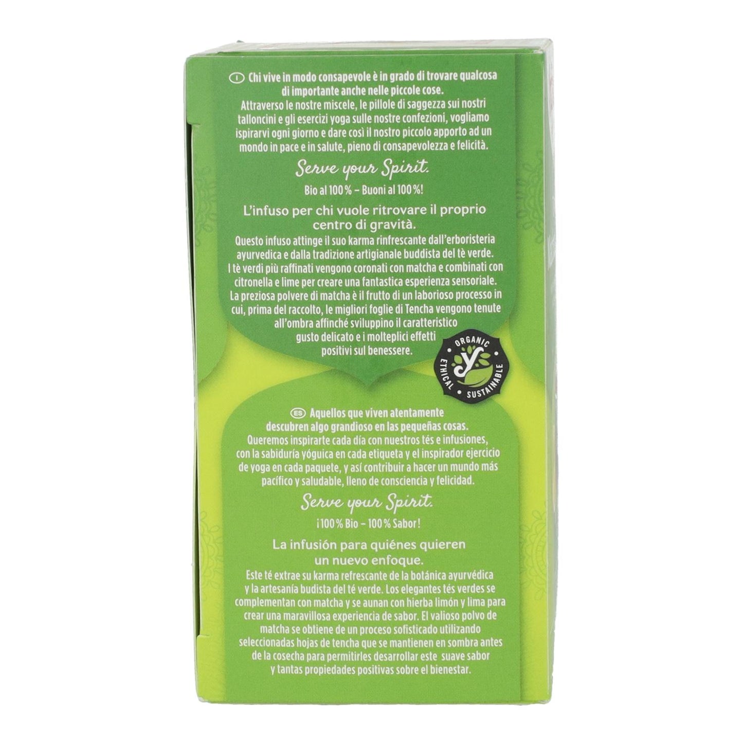 Yogi Tea Organic Green Tea and Matcha Lemon, 17 bags