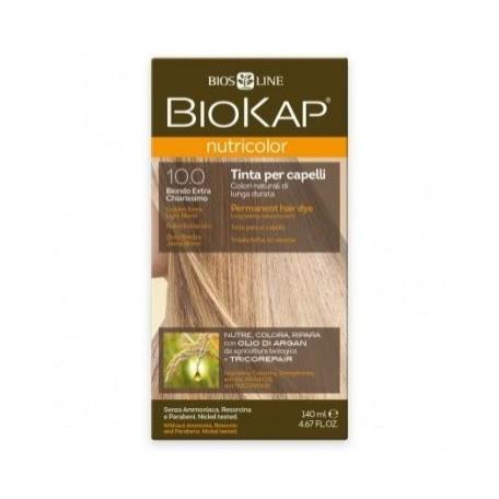 Farba do włosów w kolorze jasny blond Dye 10.0 Biokap 140 ml
