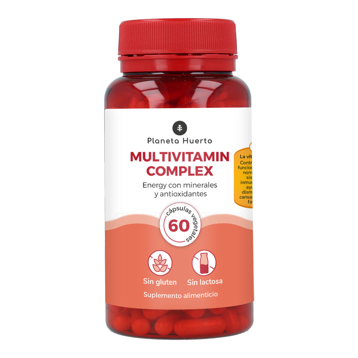 Multivitaminencomplex Planet Orchard 60 Caps