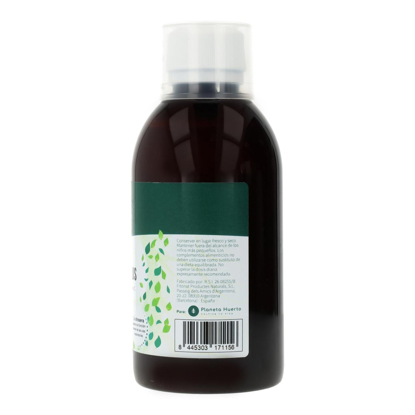Bronqui Plus sirap Planeta Huerto 250 ml