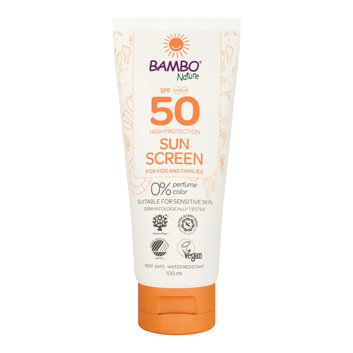 Crème solaire pour bébés SPF30 Bambo Nature 100 ml
