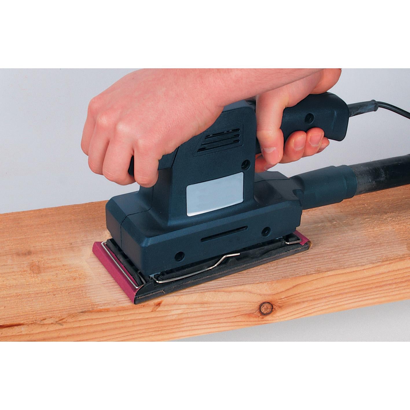 Wolfcraft 8409000 - 15 papierów ściernych z korundu, ziarnistość 40, 80, 120; perforowane 93 x 230 mm