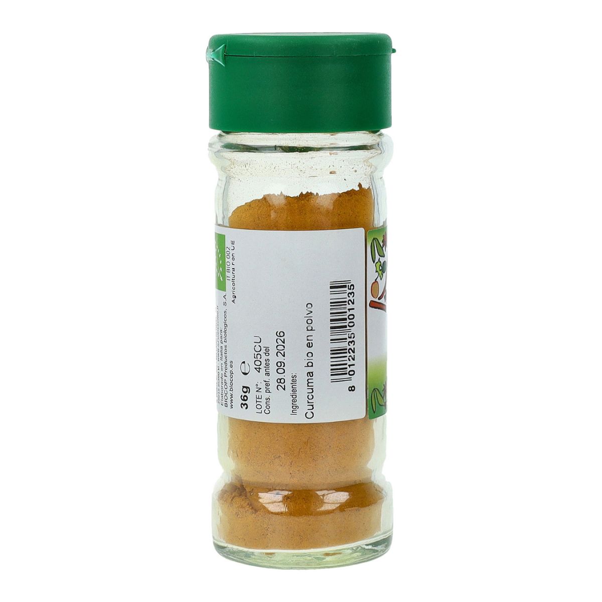 Curcuma en poudre Biocop 36 g
