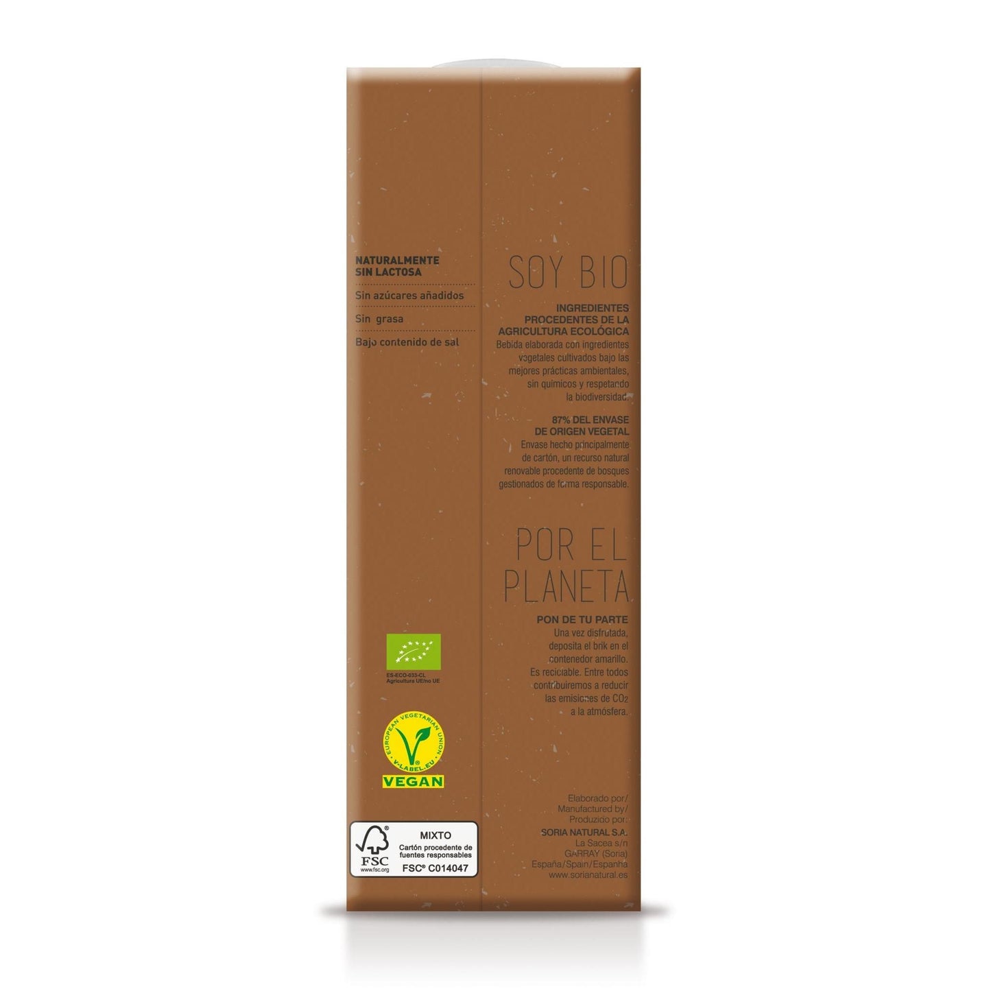 Napój owsiany z kakao BIO Soria Natural 1 l