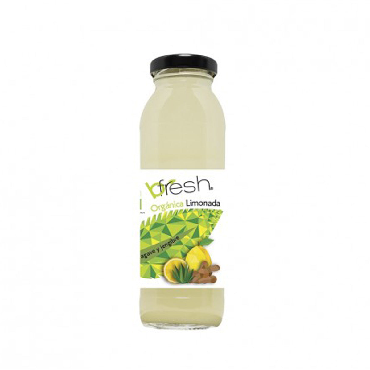 Jus de citron et gingembre Bfresh au sirop d'agave VROUBIS 25 cl