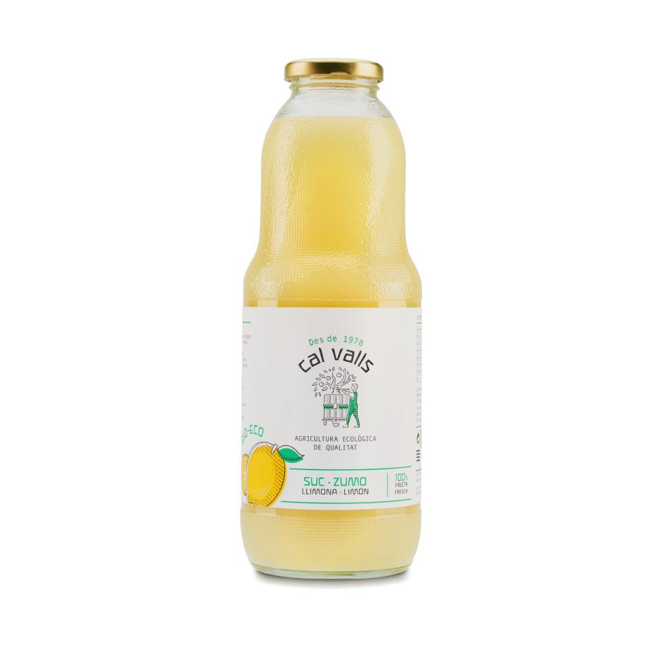 100 % ekologisk citronsaft Cal Valls, 1 l